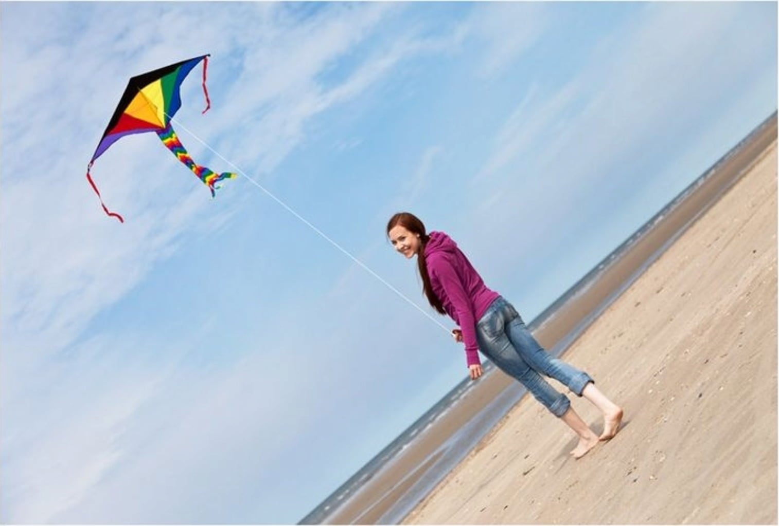 Invento Ecoline - Einleinerdrache Rainbow - 1 Stk