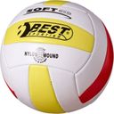 BEST Sport & Freizeit Volleyball White/Yellow/Red - 1 item