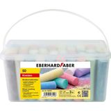 Eberhard Faber Pavement Chalk In A Bucket Of 50