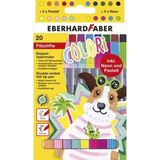 Eberhard Faber Dubbelfiberpenna Colori 20 st