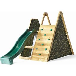 Plum Wooden Climbing Pyramid - 1 item