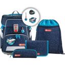 Step by Step Sky Rocket School Bag Set, 5 Items - 1 item