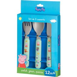 Petit Jour Peppa Pig - 3 Piece Cutlery Set - 1 item
