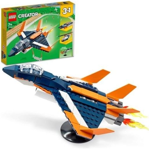 LEGO Creator 3 in 1 - 31126 Jet Supersonico - 1 pz.