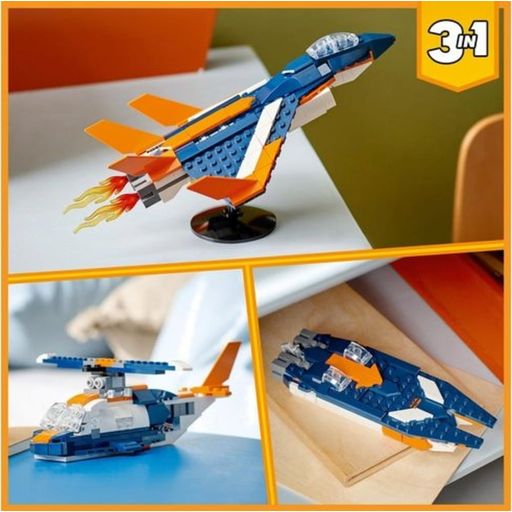 LEGO Creator 3 in 1 - 31126 Jet Supersonico - 1 pz.