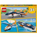 LEGO Creator 3 in 1 - 31126 Supersonic Jet - 1 item