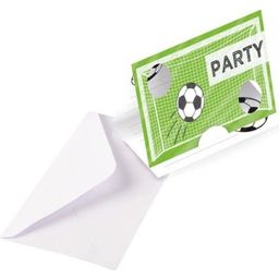 Biglietti d'Invito - Football Party, 8 pz. - 1 set