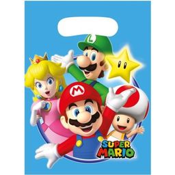 Amscan Vrečke za zabavo "Super Mario" 8 kos