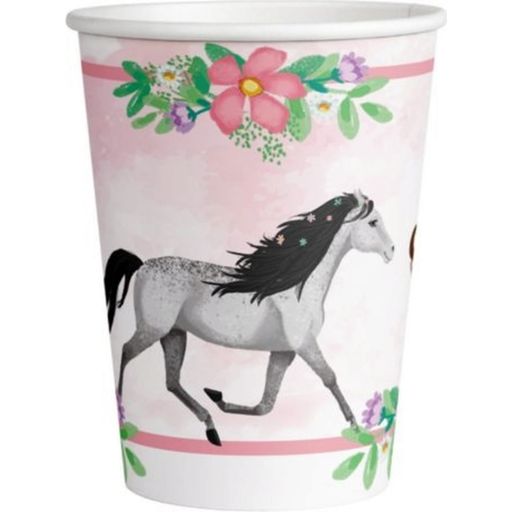 Amscan Beautiful Horses Party Cups, 8 - 1 set