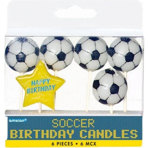Amscan Football Figure Candles - 1 set