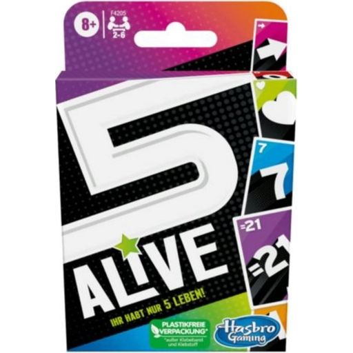 Hasbro Five Alive - igra s kartami (V NEMŠČINI) - 1 k.