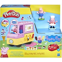 PLAY-DOH Pujsa Pepa - Tovornjak s sladoledom - 1 k.