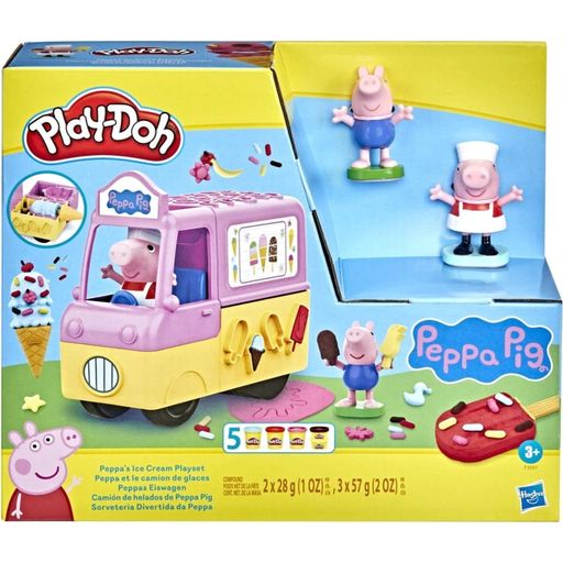PLAY-DOH Peppa Pig - Camioncino dei Gelati - 1 pz.