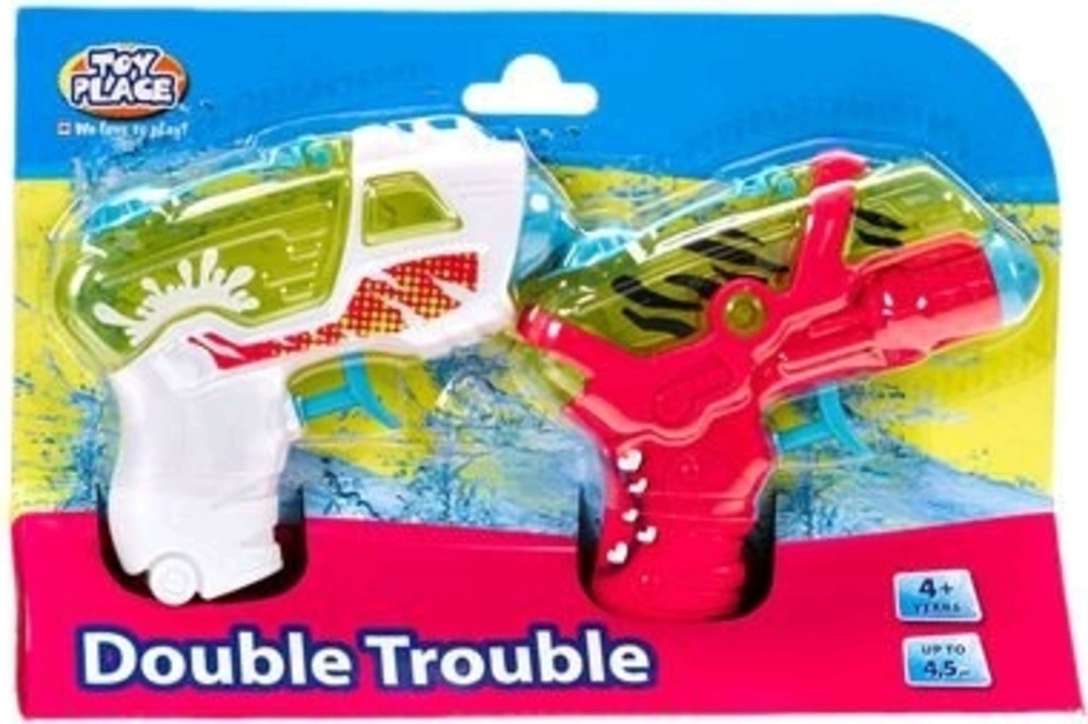 Toy Place Pistolas de Agua Double Trouble - 1 ud.