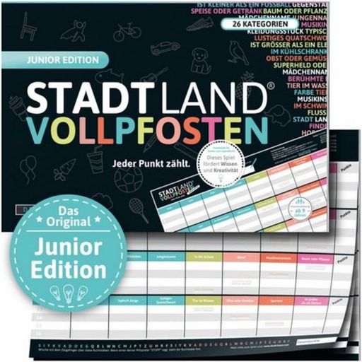 GERMAN - Stadt, Land, Vollpfosten - Junior Edition - 1 item