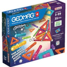 Geomag Glitter Panels, 35 Parts