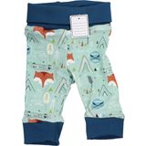 Wila Toddler Pants - Foxes, Turquoise