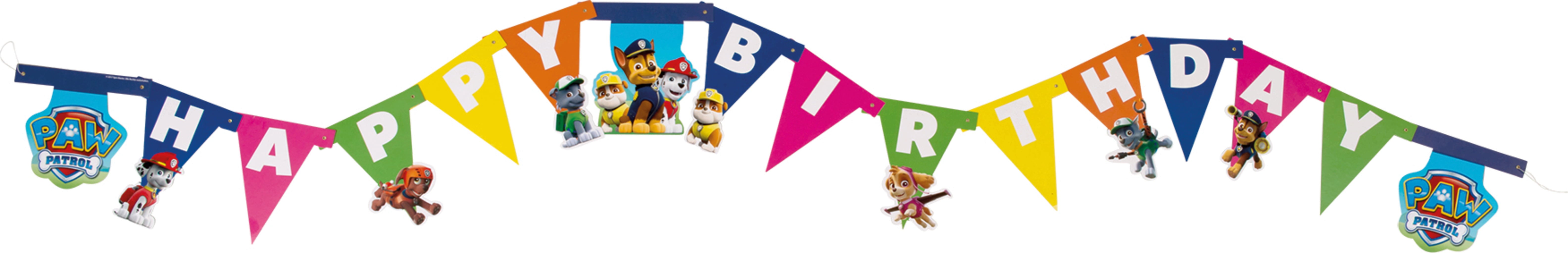 TIB Heyne Papier-Wimpelgirlande "Paw Patrol"