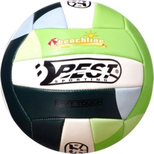 BEST Sport & Freizeit Odbojkarska žoga - zelena/bela - 1 k.