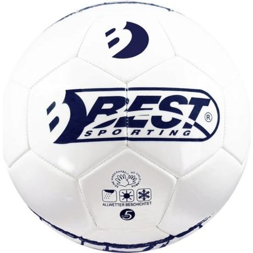 BEST Sport & Freizeit Pallone da Calcio Tattiche Bianco - 1 pz.