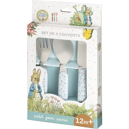 Petit Jour Peter Rabbit - 3-Piece Cutlery - 1 item