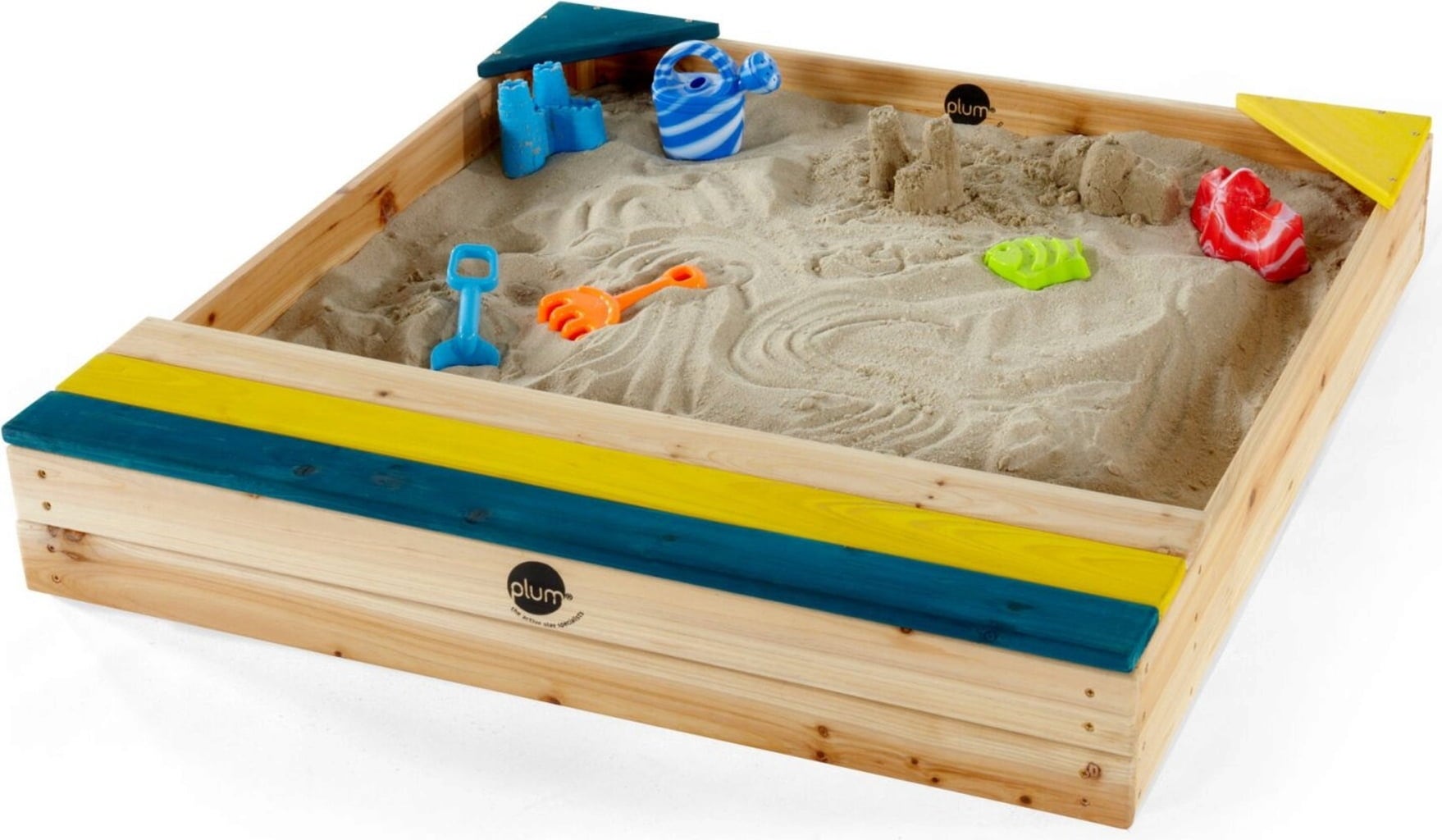 Plum Sandkasten aus Holz mit Aufbewahrungsbox - 1 Stk