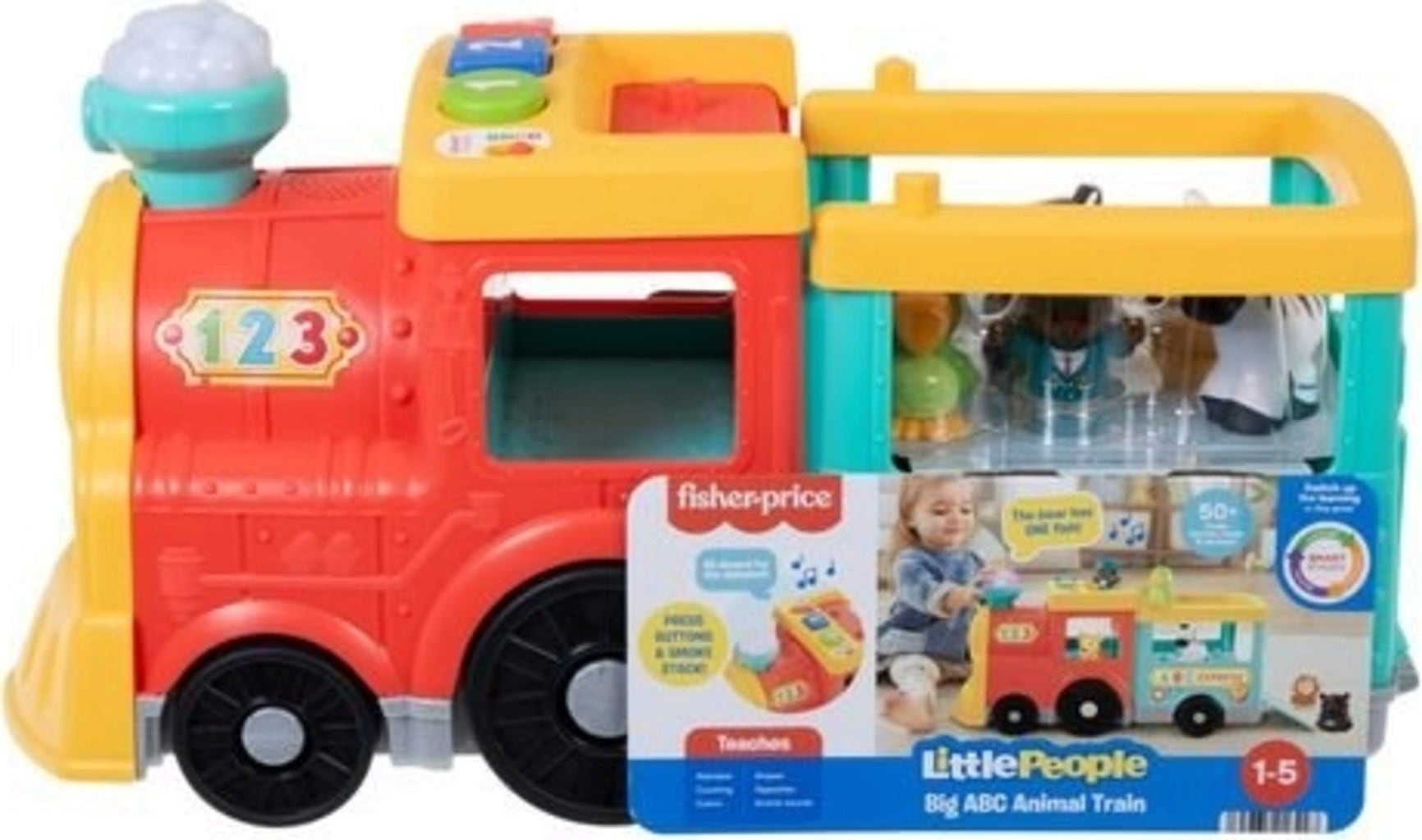 Fisher Price Little People - Tren ABC (EN ALEMÁN) - 1 ud.
