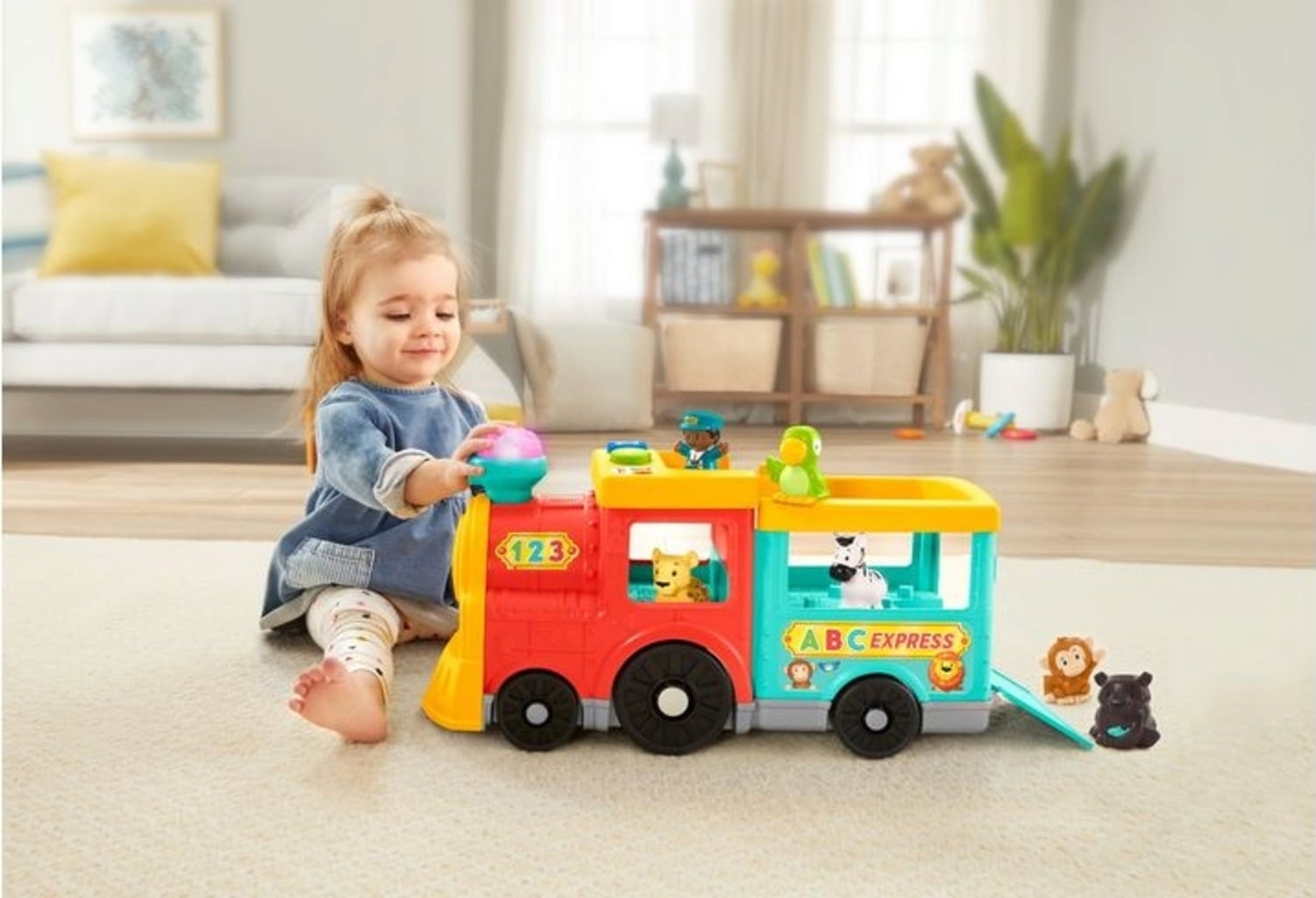 Fisher Price Little People - Tren ABC (EN ALEMÁN) - 1 ud.
