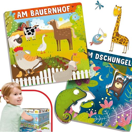 Lisciani Montessori Plus - Fühl-Mich Tiere - 1 item