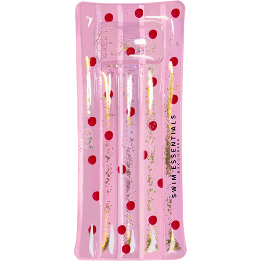 Swim Essentials Luftmatratze Pink Glitters Red Dots - 1 Stk