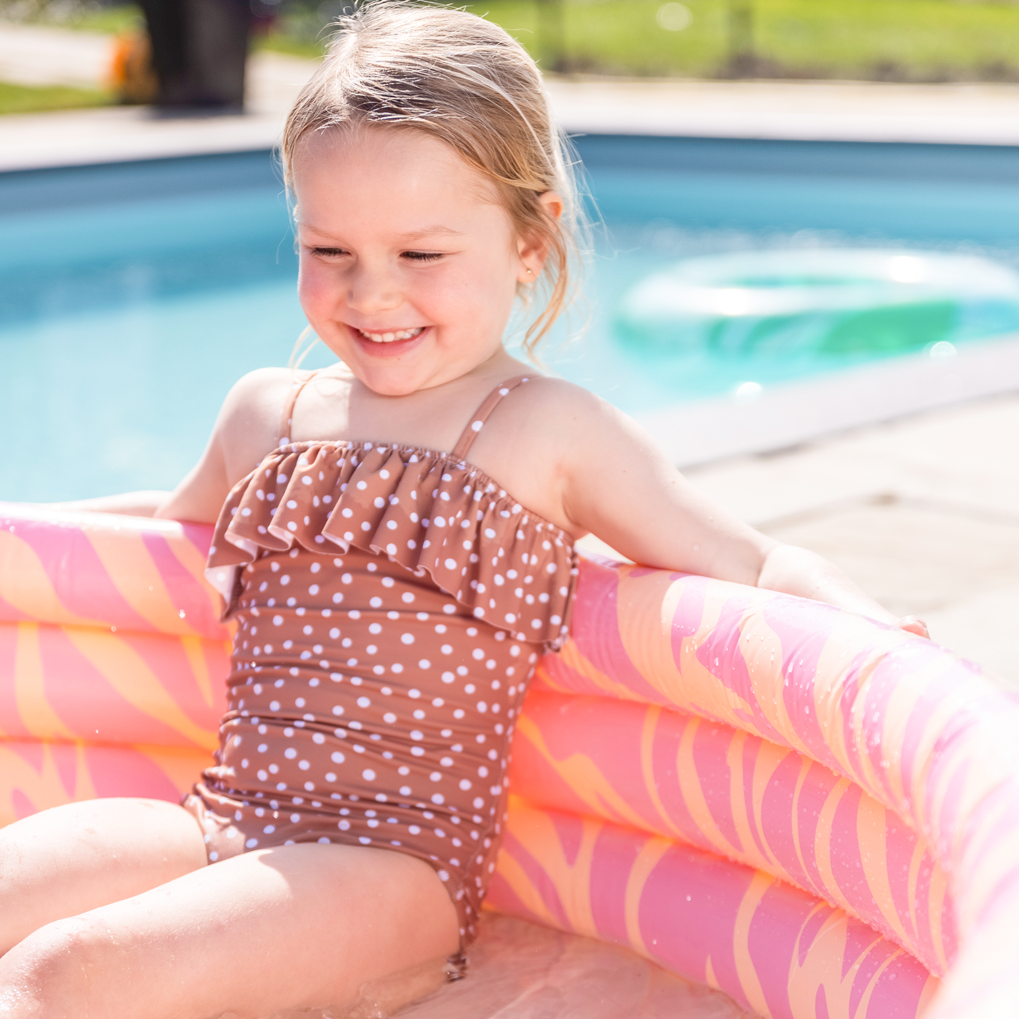 Swimming Pool Pink Zebra - 1 Stk