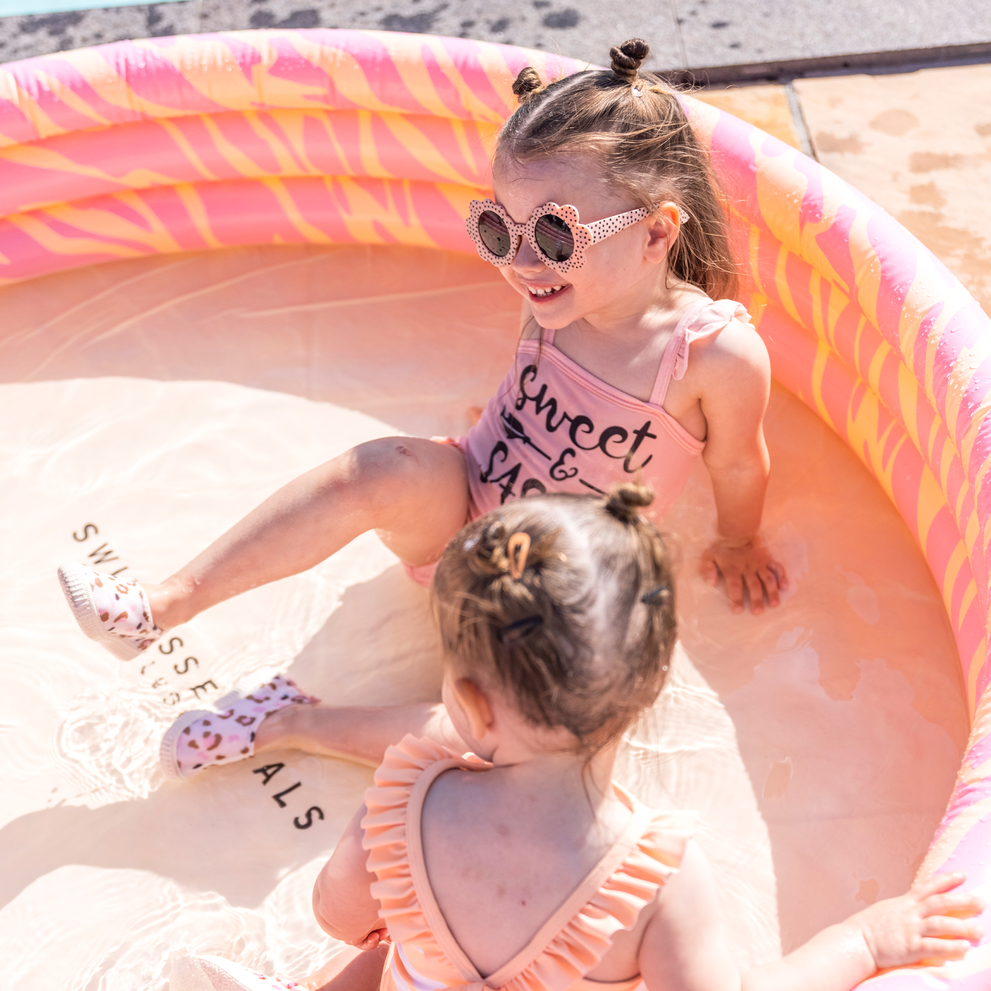 Swimming Pool Pink Zebra - 1 Stk