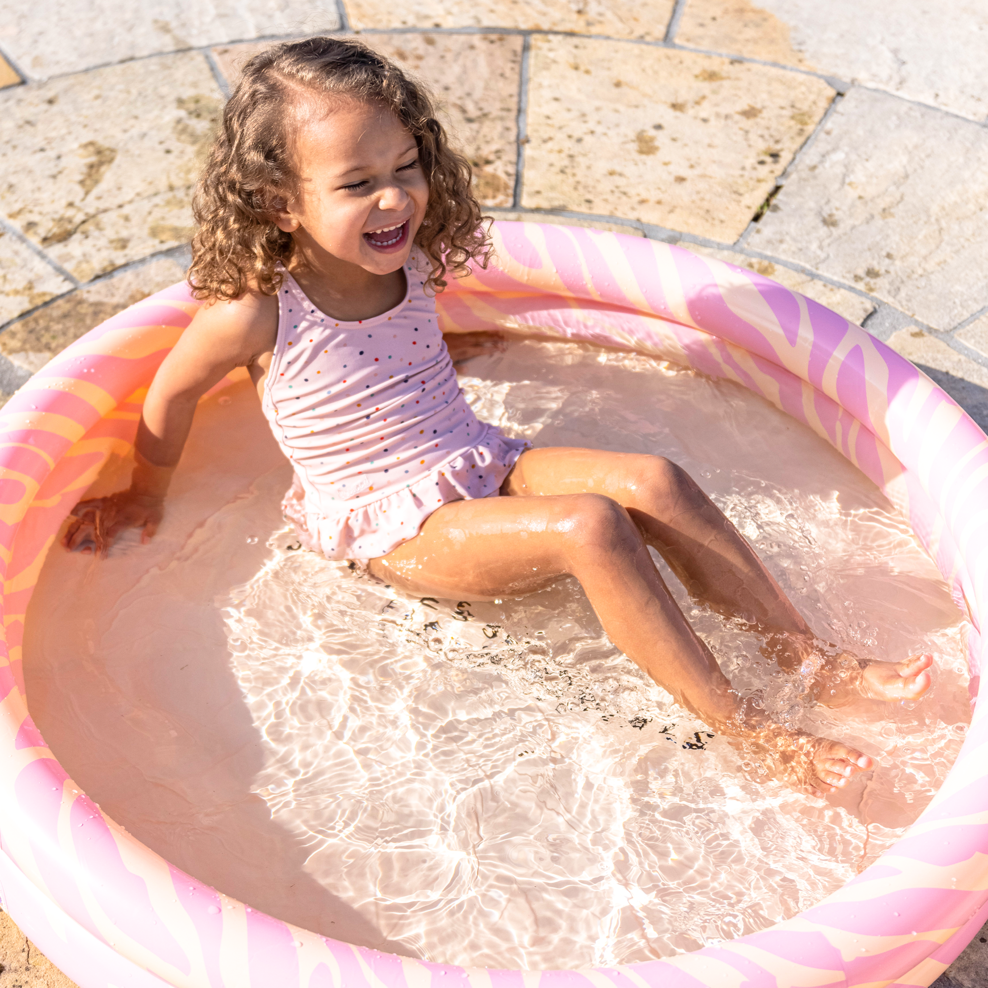 Swimming Pool Pink Zebra - 1 Stk