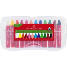 Faber-Castell Jumbo Crayons 12 Pcs - 1 set
