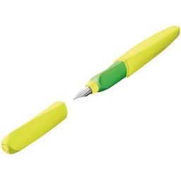 Pelikan Twist Fountain Pen - neon yellow