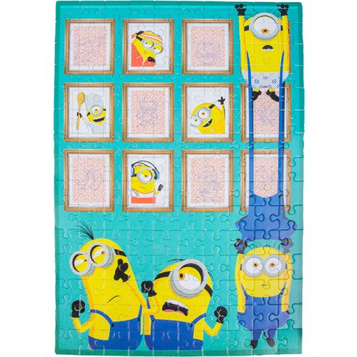 Minions Mystery Jigsaw Puzzle - Double Sided, with Magic Glasses - 1 item