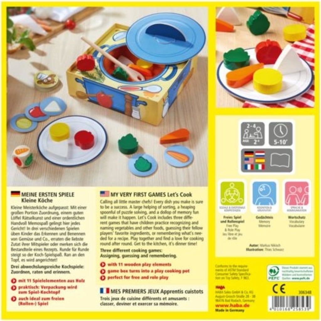 HABA Meine ersten Spiele - Kleine Köche - 1 Stk