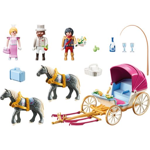 70449 - Princess - Romantic Horse-Drawn Carriage - 1 item