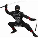 Widmann Black Ninja Costume for Children