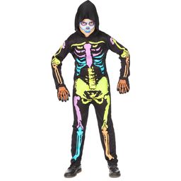 Widmann Colourful Skeleton Children's Costume