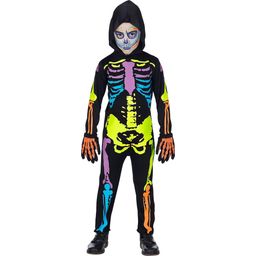 Widmann Colourful Skeleton Children's Costume