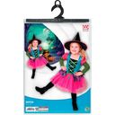 Children's Cheerful Witch Costume with Dress & Hat
