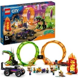 LEGO City - 60339 Dvojna kaskaderska zanka - 1 k.