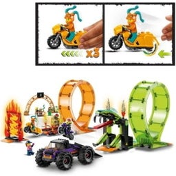 LEGO City - 60339 Dvojna kaskaderska zanka - 1 k.