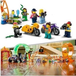 LEGO City - 60339 Dvojna kaskaderska zanka - 1 k.