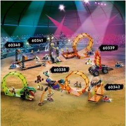 LEGO City - 60339 Dvojna kaskaderska zanka - 1 k.
