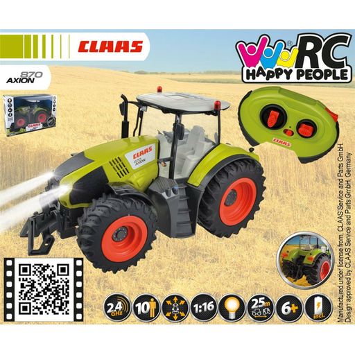 Happy People Claas Tractor Axion 870 RC - 1 item
