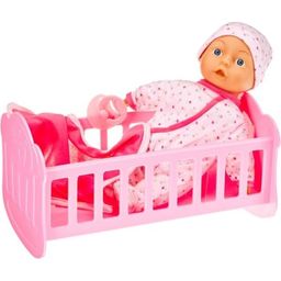 Toy Place Cradle Set with Doll - 1 item