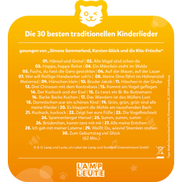 tigercard - Die 30 besten traditionellen Kinderlieder - 1 pz.