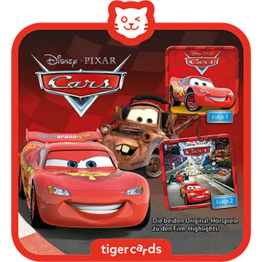 tigerbox tigercard - Disney - Cars 1 / Cars 2 - 1 pz.